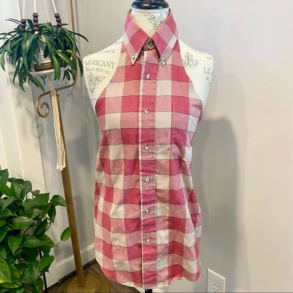 Custom Made Flannel Apron - Picture 1 of 14